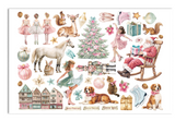 NEW Stamperia Winter Magic Ephemera- DFLCT86