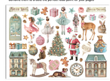 NEW Stamperia Winter Magic Die Cuts Assorted- DFLDC138