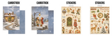 NEW Stamperia Silent Night Junk Journal SBJK27