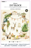 NEW Studio Light A4 Essential DIY Block Natural Christmas