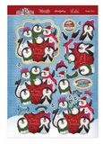 NEW Hunkydory Penguin Party Luxury Topper Set