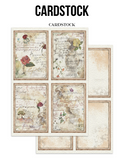 NEW Stamperia Flowers and Poems Junk Journal SBJK31