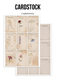 NEW Stamperia Flowers and Poems Junk Journal SBJK31