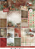 NEW Studio Light A4 Designer Pad Cottage Christmas