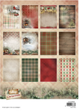 NEW Studio Light A4 Designer Pad Cottage Christmas