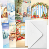 NEW Katy Sue Cosy Christmas Gnomes Card Making Kit
