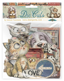 NEW Stamperia Furry Friends 2 Die Cuts Assorted- DFLDC146