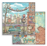 NEW Stamperia Furry Friends 2 - 12" x 12" Paper Pad - SBBL194