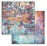 NEW Stamperia Furry Friends 2 Background  - 12" x 12" Paper Pad - SBBL195