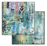 NEW Stamperia Furry Friends 2 Background  - 12" x 12" Paper Pad - SBBL195