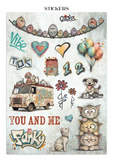 NEW Stamperia Furry Friends 2 Journal SBJK33