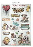 NEW Stamperia Furry Friends 2 Journal SBJK33