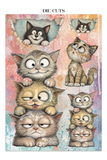 NEW Stamperia Furry Friends Focus Junk Journal A5 SBJKS12