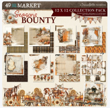 NEW 49 and Market Season's Bounty 12x12 Collection Pack