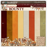 NEW 49 and Market Season's Bounty 12x12 Solid Collection Pack