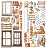 NEW 49 and Market Season's Bounty Laser Cut Camping Elements