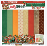 NEW 49 and Market Jolly Jingles 12x12 Solids Collection Pack