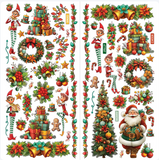 NEW 49 and Market Jolly Jingles Laser Cut Camping Elements