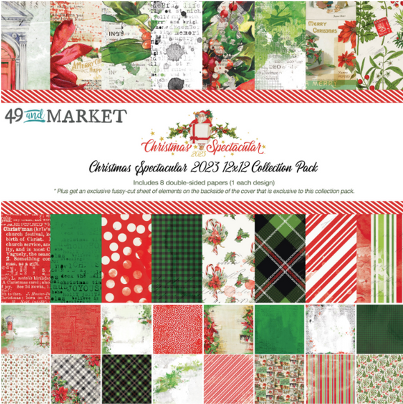 NEW 49 and Market Christmas Spectacular 2023 Collection Pack 12x12