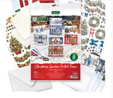 NEW Christmas Garden Picket Fence Card Kit (8)