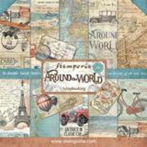 NEW Stamperia 'Around The World' - 12" x 12" Paper Pad - SBBL28