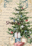 ShokART "Shades Of Christmas" - Large Format Paper Pad- Limited Edition- SHA302