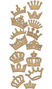 Fabrika Decoru 'Head Crowns' MDF Elements  - FDSBK-149