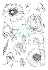 PipART- Floral Abundance Stamp - A6