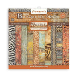 Stamperia Savana Backgrounds - 12" x 12" Paper Pad SBBL109
