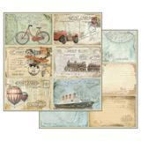 Stamperia 'Around The World' - 12" x 12" Paper Pad - SBBL28