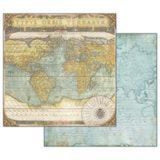 Stamperia 'Around The World' - 12" x 12" Paper Pad - SBBL28