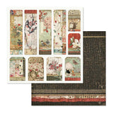 Stamperia Oriental Garden - 12" x 12" Paper Pad SBBL58