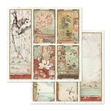Stamperia Oriental Garden - 12" x 12" Paper Pad SBBL58