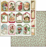 NEW Stamperia 'Classic Christmas' - 12" x 12" Paper Pad - SBBL74