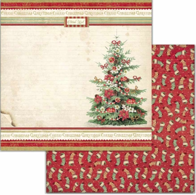 NEW Stamperia Christmas Greetings 12 x 12 Paper Pad SBBL137 – PipART  Creations