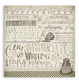 Stamperia Calligraphy - 8" x 8" Paper Pad SBBS24