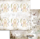 Romantic Threads- 12" x 12" Paper Pad SBBL88