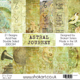 ShokART "Astral Journey" - 8" x 8" Paper Pad- Limited Edition-SH8AJ03