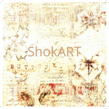 ShokART "Fancy Floral" - 8" x 8" Paper Pad- Limited Edition- SH8FF05