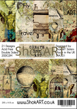 ShokART "Create Ink Art" - Large Format Paper Pad- Limited Edition- SHA301