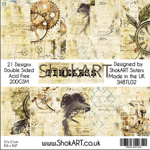 ShokART "Timeless" - 8" x 8" Paper Pad- Limited Edition- SH8TL02
