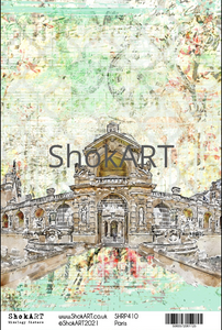 ShokART A4 Rice Papers - Paris - SHRP410