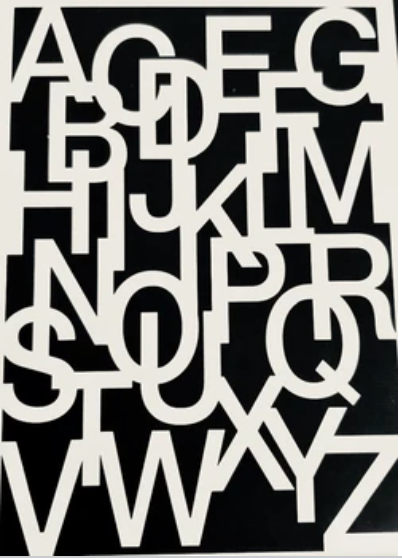 ShokART Block Alphabet Stencil - SS10