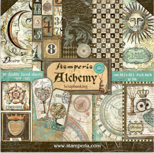 Stamperia - 8" x 8" Alchemy Paper Pad SBBS51