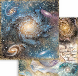 Stamperia Cosmos Infinity Backgrounds- 12" x 12" Paper Pad SBBL123