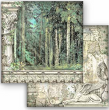 NEW Stamperia Magic Forest - 12" x 12" Paper Pad SBBL130