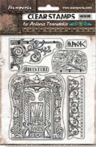 Stamperia "Magic Forest  Adventure" Stamp 14 x 18cm WTK168
