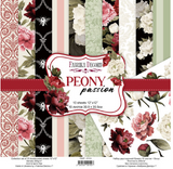 Fabrika Decoru 'Peony Passion' 12x12 Pad - FDSP-01110