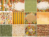 NEW Fabrika Decoru 'Autumn Botanic' 12x12 Pad - FDSP-01111