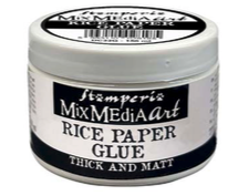 NEW Stamperia Rice Paper GLue - 150ml - DC33G